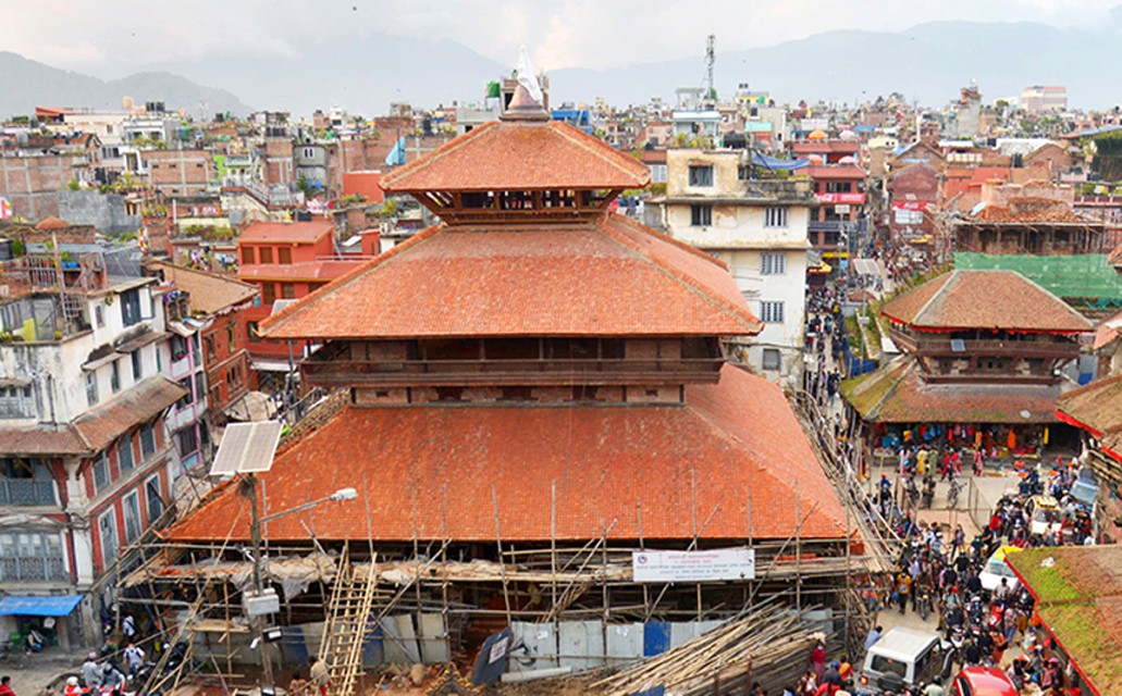 भूकम्प गएको ६ वर्षपछि काष्ठमण्डपको पुनर्निर्माण सकियो