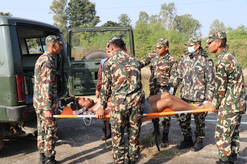 जाजरकोट र रुकुम पश्चिममा सेना परिचालन