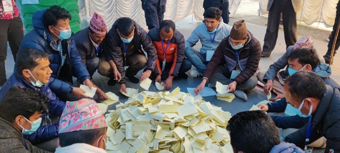 कांग्रेस खुला सदस्यको अन्तिम मतपरिणाम आउन कम्तीमा ९ घण्टा लाग्ने