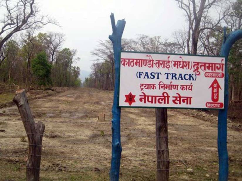 काठमाडौँ–तराई÷मधेश द्रुतमार्गको काम सन्ताेषजनक