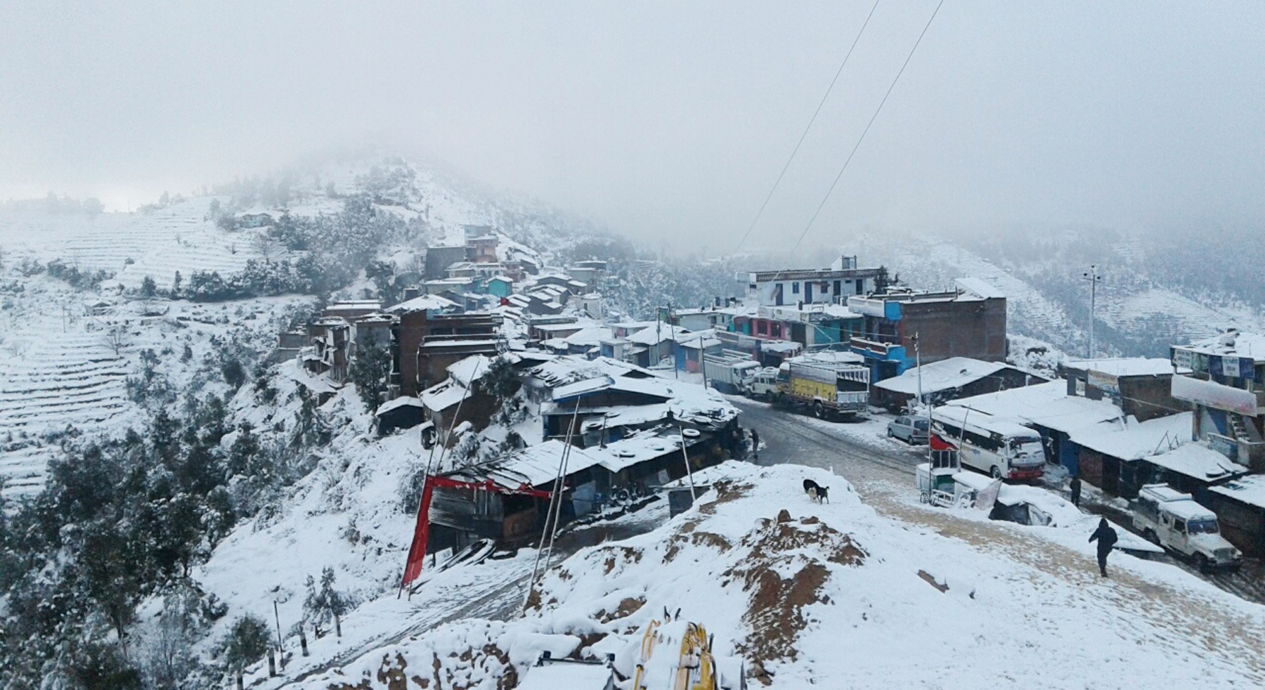 आजको मौसम :लगातारको वर्षा र हिमपात ,चिसो बढ्यो