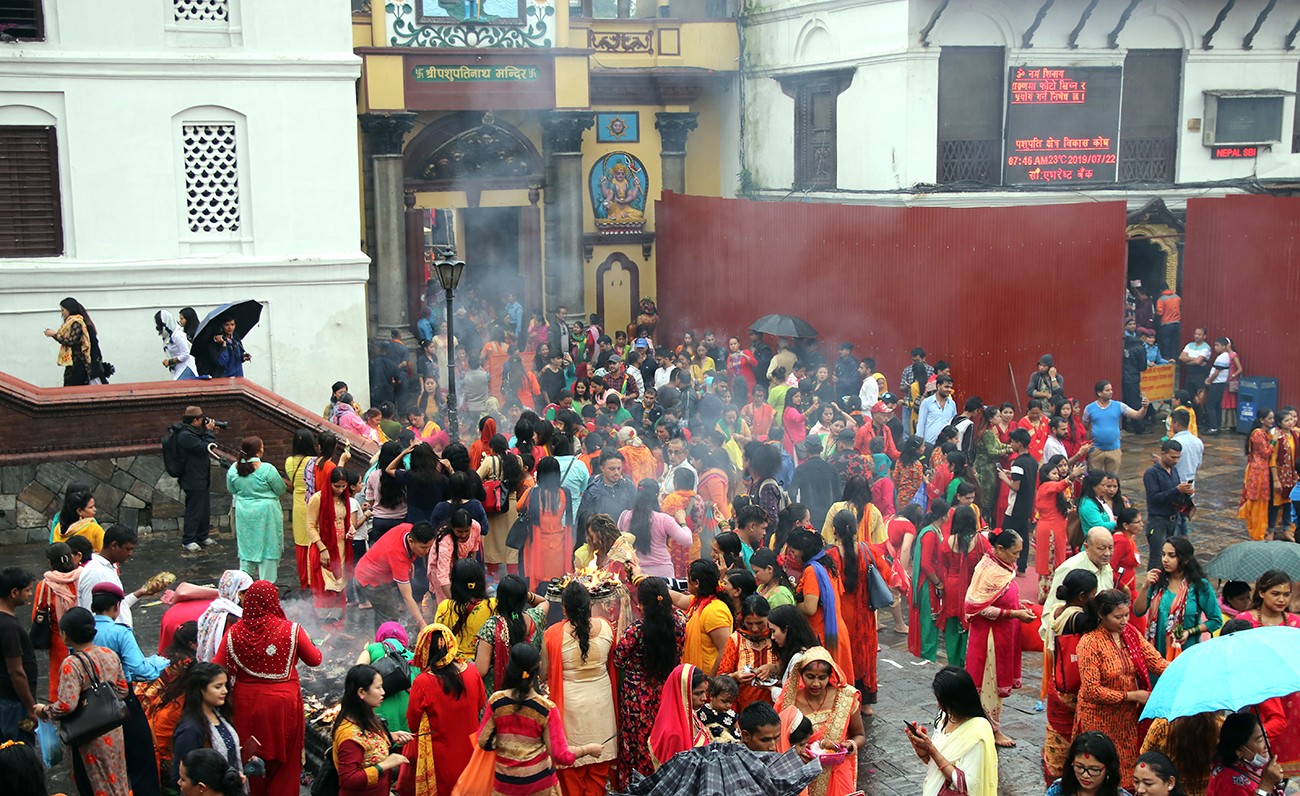 आज साउनको पहिलो सोमबार,पशुपति भने दर्शनको लागी खुल्ला नहुने