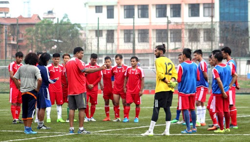 राष्ट्रिय फुटबल टिमको प्रशिक्षण भदौ १ बाट