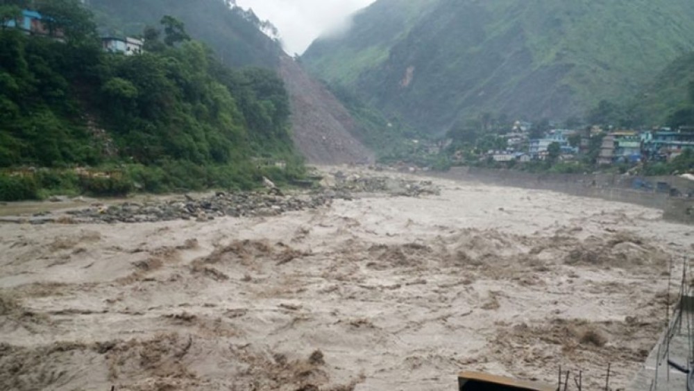 महाकालीमा पानीको बहाव यस वर्षकै उच्च