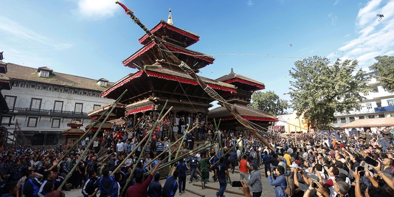 इन्द्रजात्रा औपचारिक रुपमा सुरु