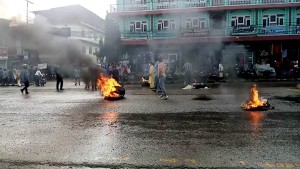 रुपन्देहीमा जनमत पार्टीको प्रदर्शन एक सातादेखि जारी