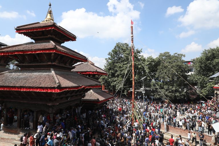 भक्तपुरमा आजदेखि इन्द्रजात्रा सुरु, यस्तो छ परम्परा र इतिहास