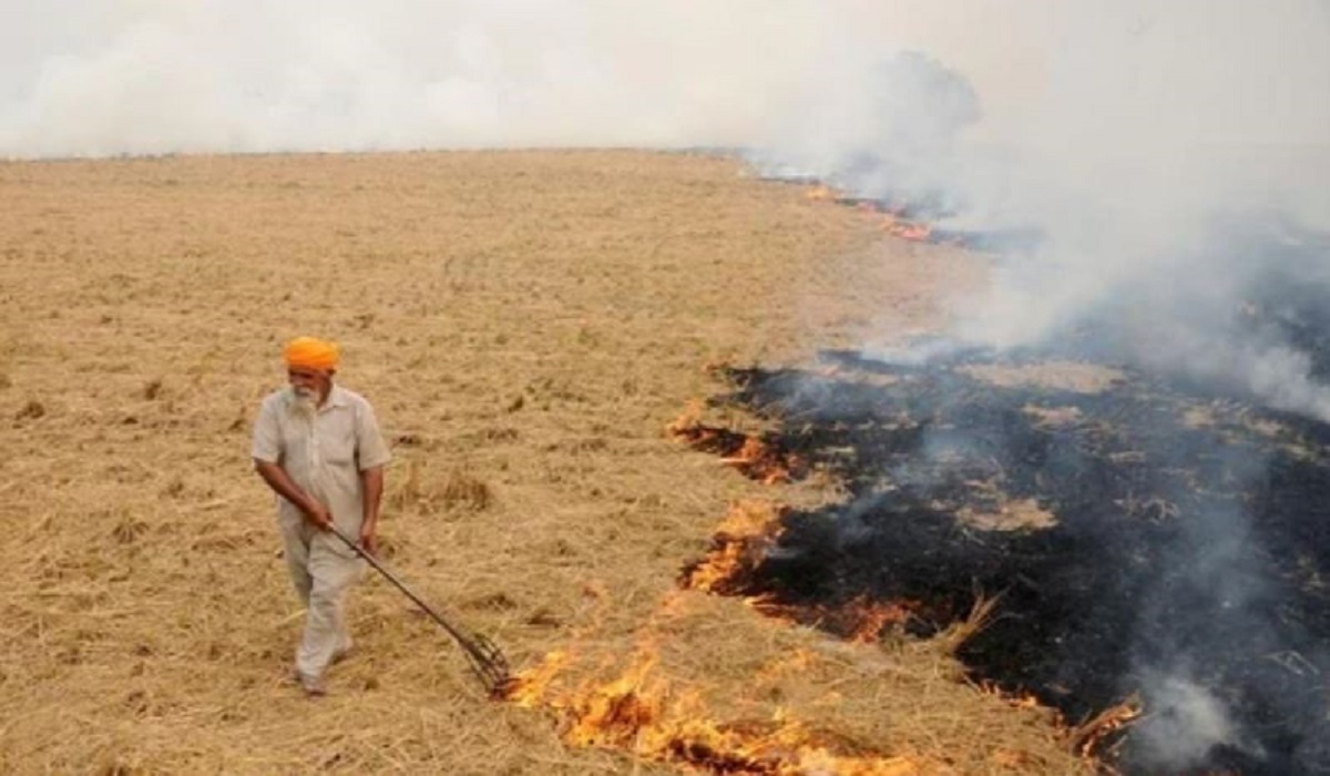 भारतमा पराल जलाउँदा नेपालमा प्रदूषण भित्रियो